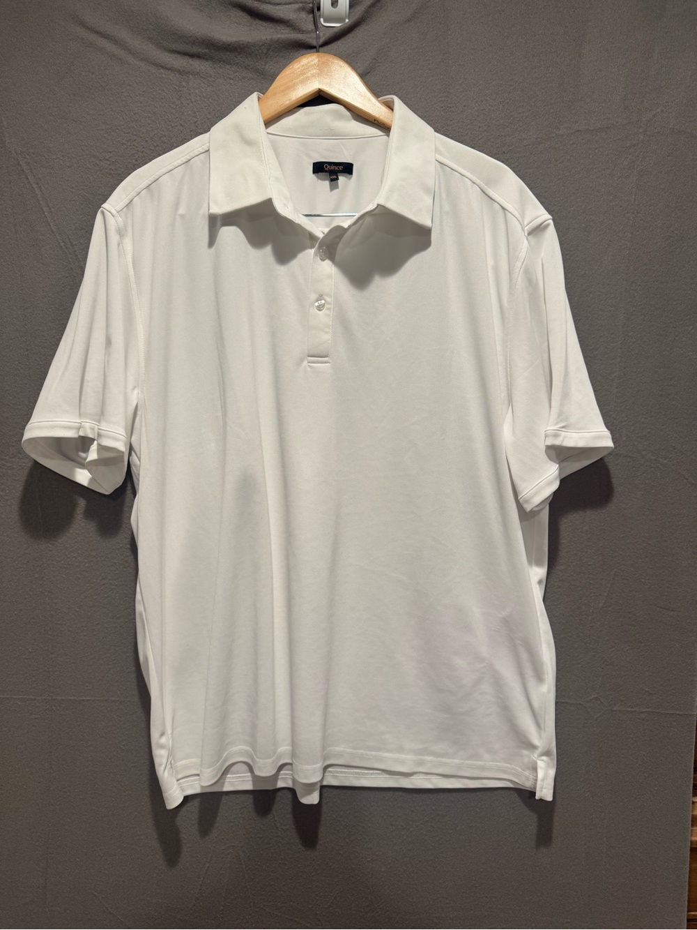 Quince Commuter White Polo